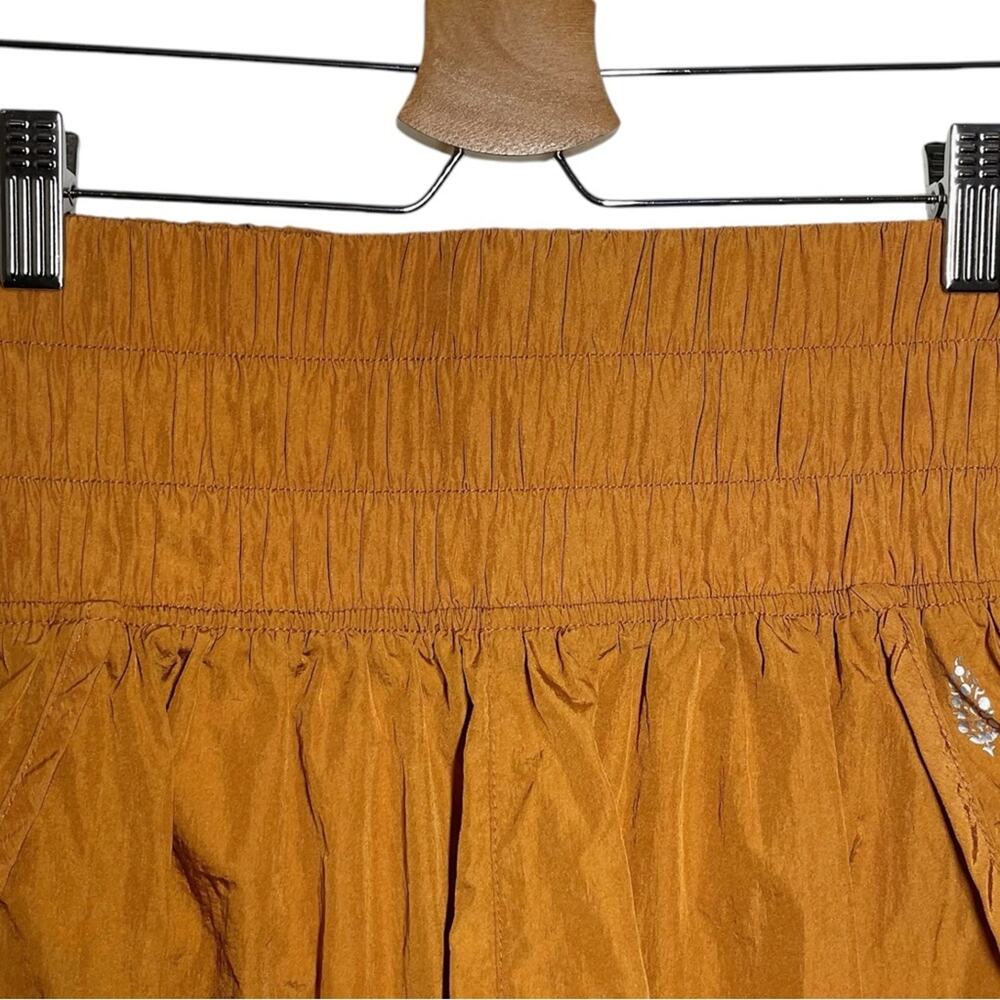 Free People Rust Orange Athletic Shorts - Picture 5 of 9